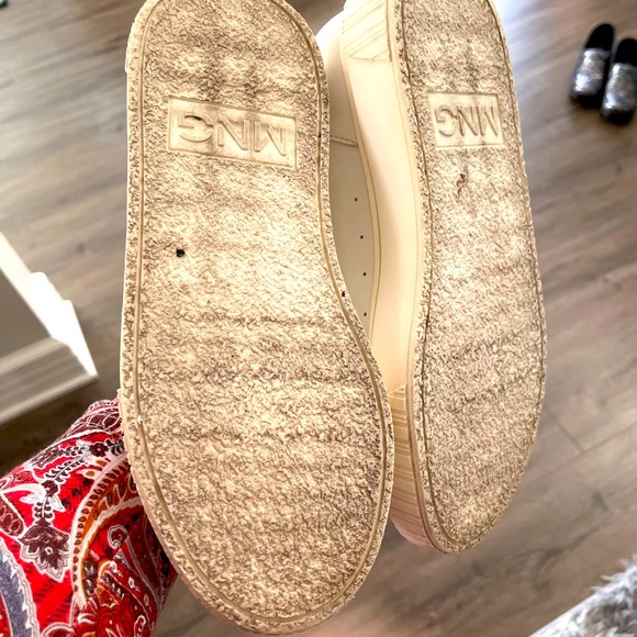 Mango sneakers 39/9 slip on white - Picture 5 of 5